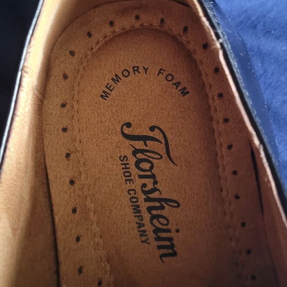 Florsheim black Oxford cap toe dress shoes - Picture 3 of 4